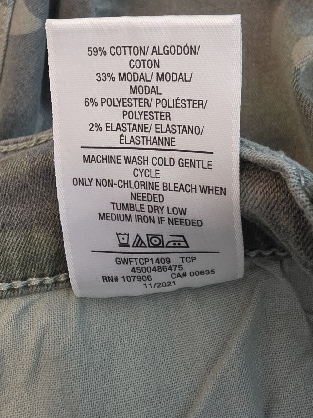 Hudson Barbara Super Skinny Camo Ankle Jeans High Rise Stretch Womens 28 - Picture 8 of 10